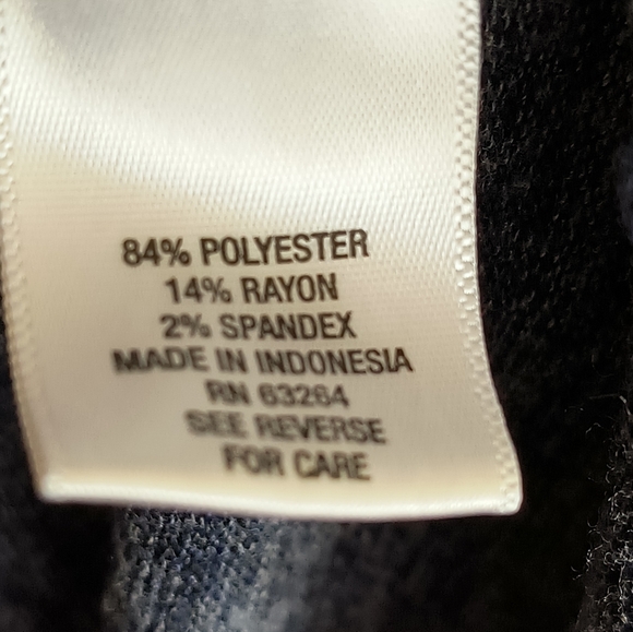 Sunday Heather Blue Hooded Cardigan Sweater Size L Front Pocket Light Weight - Picture 5 of 10